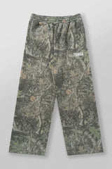 YoungLA Camo Casual Training Sweatpants – Forest Camo Edition