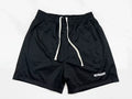 Represent Mesh Drawstring Gym Shorts - Black